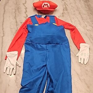 Nintendo Blue and Red Superhero Costume